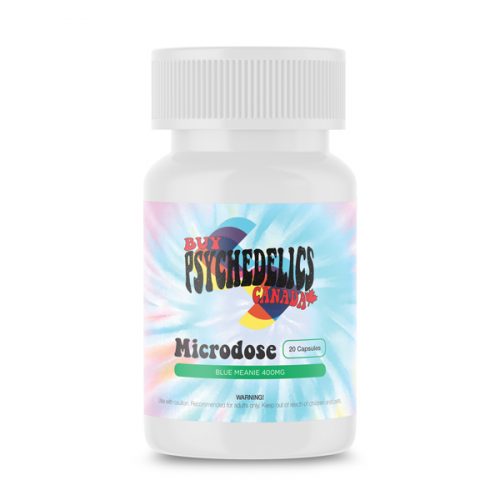 Buy Blue Meanie Microdose (400MG | 400MG) 20 Capsules Online In Canada - Buy Psychedelics Canada