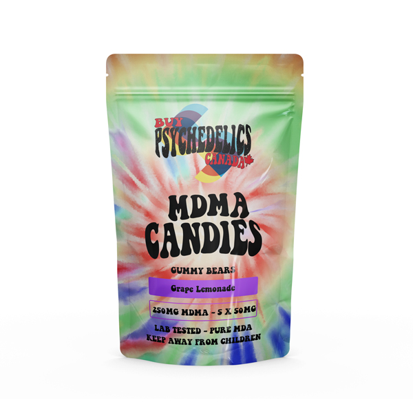 MDMA Gummy Bears - Grape 250MG - Buy Psychedelics Canada